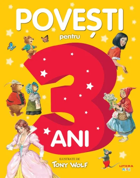 Coperta cărții Povesti pentru copii de 3 ani