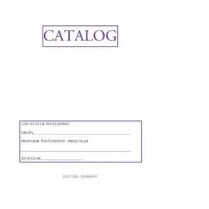 Coperta cărții Catalog gradinita