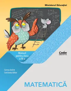 Coperta cărții Matematică. Manual pentru clasa a IV-a