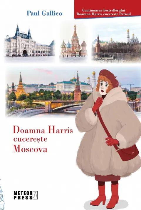 Coperta cărții Doamna Harris cucereste Moscova