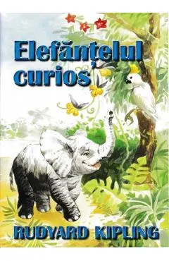 Coperta cărții Elefantelul curios
