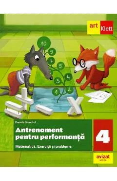 Coperta cărții Matematica. Antrenament pentru performanta - Clasa 4