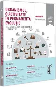 Coperta cărții Urbanismul, o activitate in permanenta evolutie