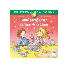 Coperta cărții Conni pregătește cadouri de Crăciun