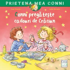 Coperta cărții Conni pregătește cadouri de Crăciun