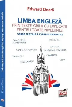 Coperta cărții Limba engleză prin teste-grilă cu explicații pentru toate nivelurile