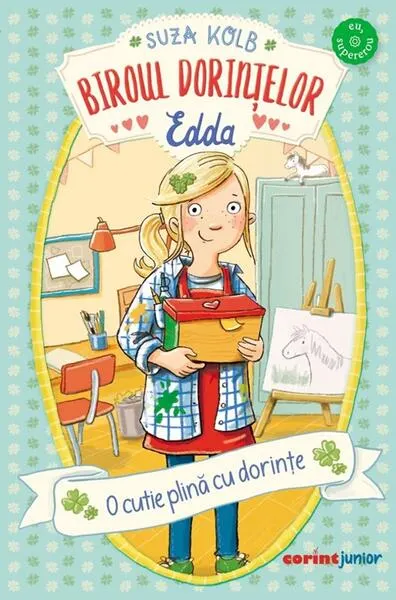 Coperta cărții Biroul dorințelor Edda. O cutie plină cu dorințe