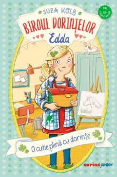 Coperta cărții Biroul dorințelor Edda. O cutie plină cu dorințe