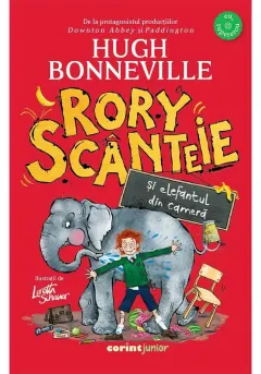 Coperta cărții Rory Scânteie și elefantul din cameră
