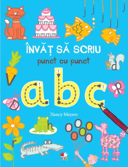 Coperta cărții Învăț să scriu punct cu punct ABC