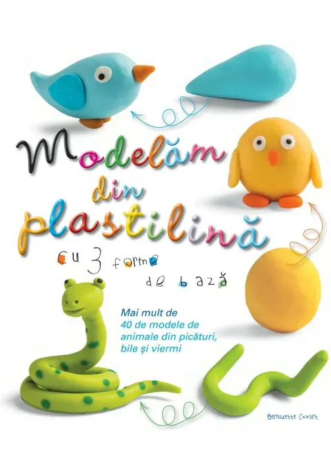 Coperta cărții Modelam din plastilina |
