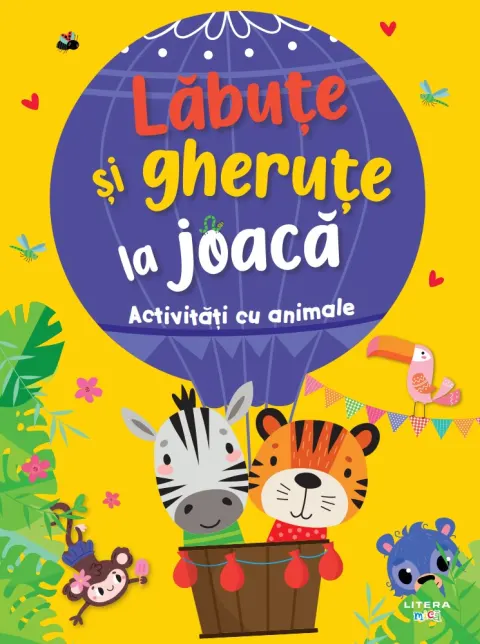 Coperta cărții Labute si gherute la joaca. Activitati cu animale