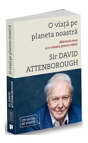 Coperta cărții O viață pe planeta noastră