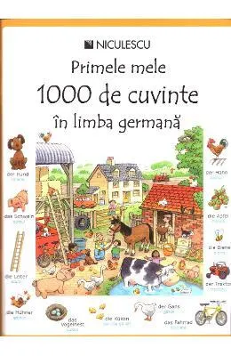 Coperta cărții Primele mele 1000 de cuvinte în limba germană