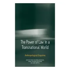 Coperta cărții The power of law in a transnational world anthropological enquiries