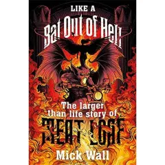 Coperta cărții Like a Bat Out of Hell : The Larger than Life Story of Meat Loaf