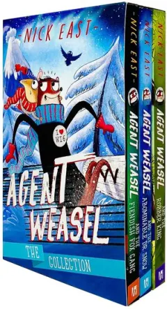 Coperta cărții Agent Weasel Series Books 1 - 3 Collection Box Set by Nick East