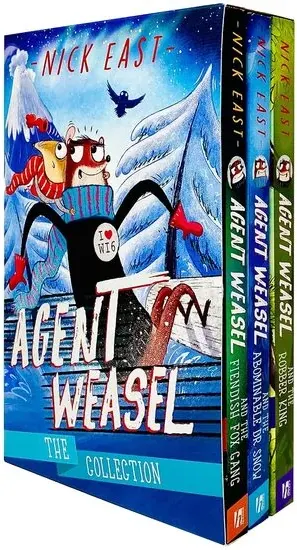 Coperta cărții Agent Weasel Series Books 1 - 3 Collection Box Set by Nick East