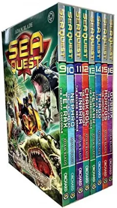 Coperta cărții Sea Quest Series 3 and 4 Collection Adam Blade 8 Books Set