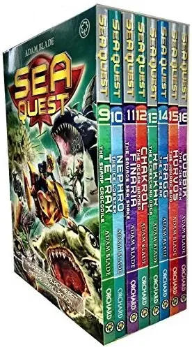 Coperta cărții Sea Quest Series 3 and 4 Collection Adam Blade 8 Books Set