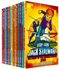 Coperta cărții Secret Agent Jack Stalwart Collection 14 Books Set