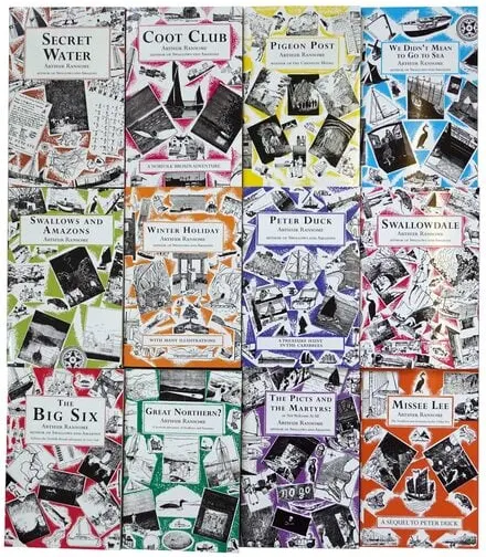 Coperta cărții Swallows and Amazons Complete Collection 12 Books Set , Arthur Ransome