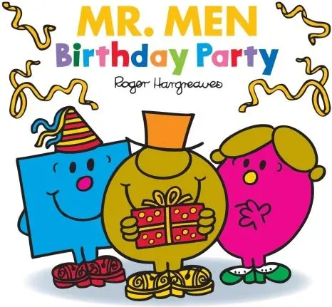 Coperta cărții Mr. Men: Birthday Party
