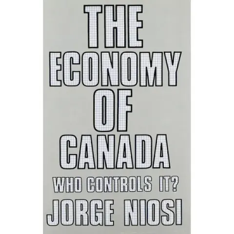 Coperta cărții The Economy of Canada