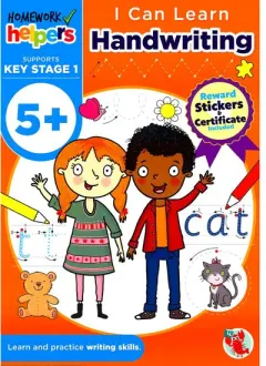 Coperta cărții Homework Helper 5+ I Can Learn Handwriting