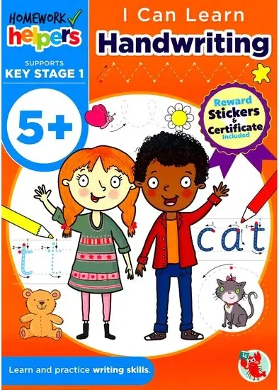 Coperta cărții Homework Helper 5+ I Can Learn Handwriting