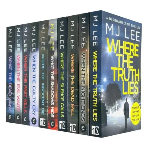 Coperta cărții M J Lee DI Ridpath Series Collection 10 Books Set