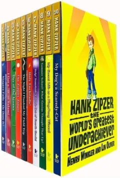 Coperta cărții Hank Zipzer The World's Greatest Underachiever 10 Book Slipcase Collection