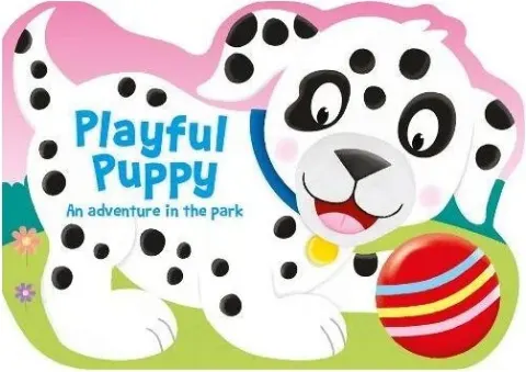 Coperta cărții Playful Puppy (Die-cut Shaped Animals)