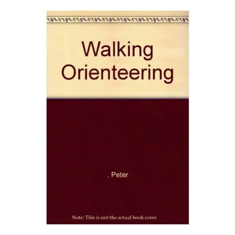 Coperta cărții Walking Orienteering, Peter Drake