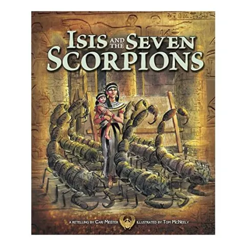 Coperta cărții Isis and the Seven Scorpions