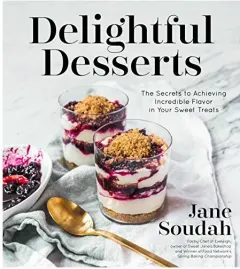 Coperta cărții Delightful desserts, Jane Soudah