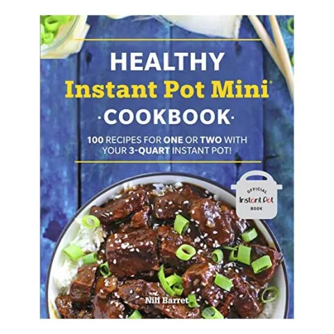 Coperta cărții Healthy Instant Pot Mini Cookbook, Nili Barrett
