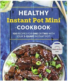 Coperta cărții Healthy Instant Pot Mini Cookbook, Nili Barrett