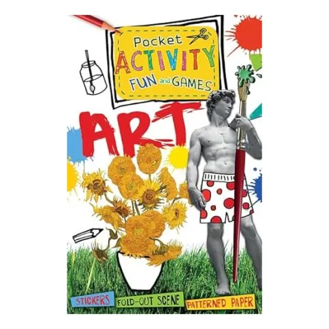 Coperta cărții Art Pocket Activity Fun and Games, Ruth Thomson