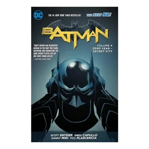 Coperta cărții Batman Vol. 4: Zero Year- Secret City (The New 52), SCOTT SNYDER
