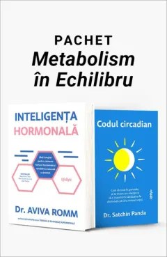 Coperta cărții Pachet Metabolism în Echilibru. Inteligenta hormonală/Codul circadian - Aviva Romm