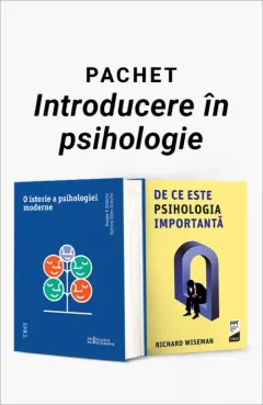 Coperta cărții Pachet Introducere în psihologie. O istorie a psihologiei moderne/De ce este psihologia importantă - Duane P. Schultz