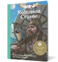 Coperta cărții Robinson Crusoe (repovestire)