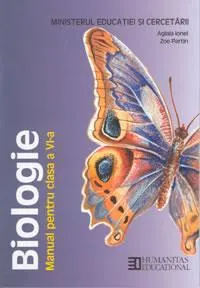 Coperta cărții Biologie. Manual pentru clasa a VI-a