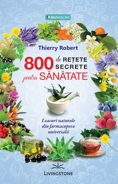 Coperta cărții 800 de retete secrete pentru sanatate