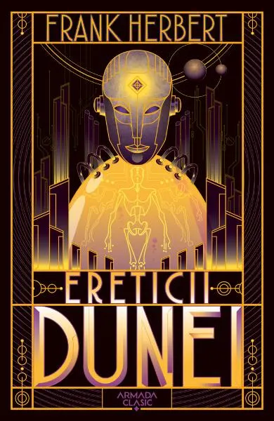 Coperta cărții Ereticii Dunei (seria Dune, partea a V-a)
