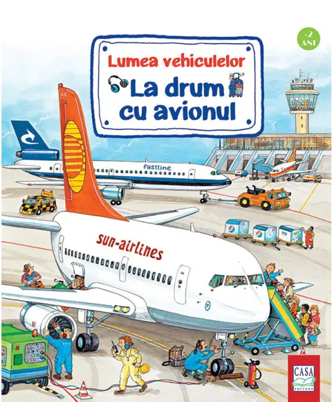 Coperta cărții La drum cu avionul