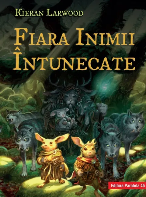 Coperta cărții Fiara Inimii Întunecate (Saga celor Cinci Tărâmuri, cartea a III-a)