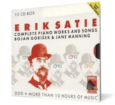 Coperta cărții Erik Satie - Complete Piano Works And Songs (10 CD)
