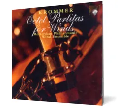 Coperta cărții KROMMER Octet Partitas for Winds